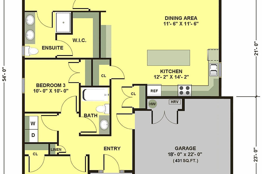 Floor Plan | McIntosh | Brison Developments